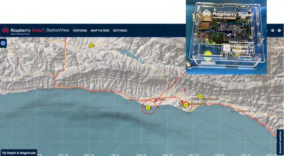 Seismology as a Way to Monitor the Coast